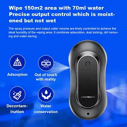 Робот для миття вікон Liectroux YW810 Black - мініатюра 11
