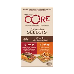 Набір консервів для котів Wellness CORE Signature Selects Chunky Selection Multipack - мініатюра 2