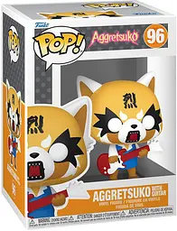 Фігурка Funko Pop Агресивна Рецуко з гітарою Aggretsuko with Guitar 10 см FP A 96 - мініатюра 2