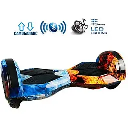 Гіроборд Smart Balance Lambo Premium + Autobalance + BT Вогонь та лід - мініатюра 2