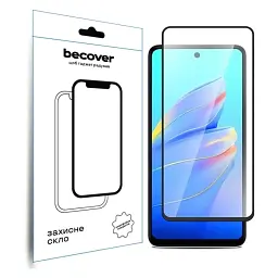 Скло захисне BeCover Tecno Camon 30 (CL6) Black (712499) - мініатюра 2