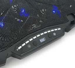 Охолоджувальна підставка для ноутбука до 17.3 дюймів Ice Coorel K-12 15 fans 2500RPM - мініатюра 2