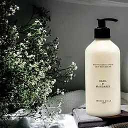 Крем-лосьйон для тіла та рук Cereria Molla Basil & Mandarin 500 мл (8000020056787) - мініатюра 2