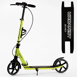 Самокат Skyper Urbanist 88-102х54х12.5 см Зелений 000283524 - мініатюра 2