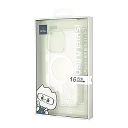 Чохол WIWU Magnetic Crystal with MagSafe iPhone 16 Pro Transparent - мініатюра 2
