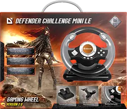 Ігрове кермо Defender Challenge Mini LE USB 10 кнопок Маніпулятор для ігор - мініатюра 9