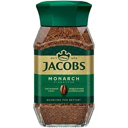 Кава розчинна Jacobs Monarch, оригінал, 95 г банка