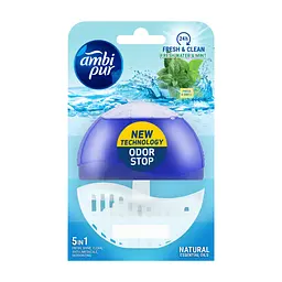 Туалетный блок Ambi Pur Fresh Water & Mint 55 мл (8435495816355)