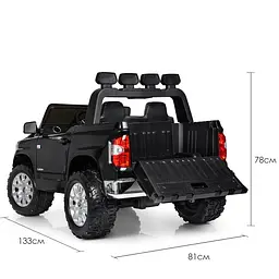 Дитячий електромобіль Джип Bambi JJ2266AEBLR-2 Toyota до 50 кг - мініатюра 2