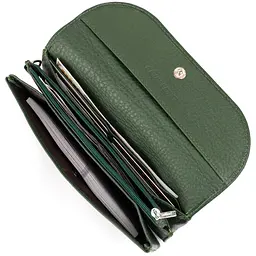 Жіночий шкіряний гаманець-клатч ST Leather 19х9,5х2,5 см acs0015827 - мініатюра 3