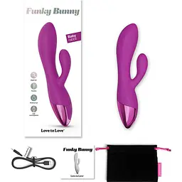 Вібратор-rabbit Love To Love Funky Bunny Sweet Orchid (SO8682) [108437] - мініатюра 4
