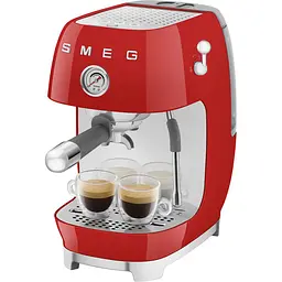 Кавоварка ріжкова Smeg ECF03RDEU Red [169560] - мініатюра 5