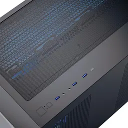 Корпус AeroCool P300C-G-BK-v1 Black (ACCS-PN02033.11) [146688] - мініатюра 5
