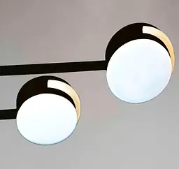 Стельова Led люстра Art 8673-10BK - мініатюра 3