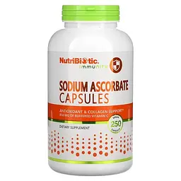 Витамин С Sodium Ascorbate 250 Capsules Nutribiotic vit0006281