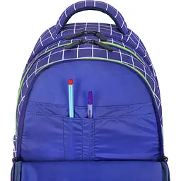 Рюкзак шкільний Bagland Butterfly 21 л сублімація синій (00565664 Ш) - мініатюра 5