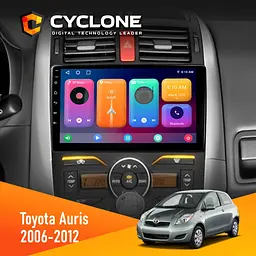 Штатна магнітола Toyota Auris 2006-2012 Cyclone C9-001 2x32 CPL Cyclone (НФ-00003388)