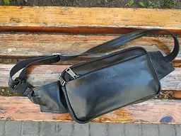 Чоловіча шкіряна поясна сумка TARWA 25×15×4 см sum0025973 - мініатюра 4