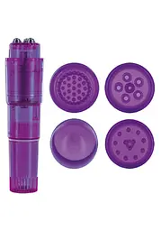 Стимулятор Candy Pie Multi Stimulator Purple Pulsy, 10 см (фіолетовий)