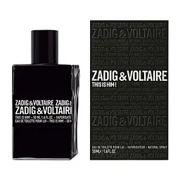Zadig & Voltaire This Is Him! чол., edt 50ml