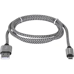 Дата кабель USB 2.0 AM to Micro 5P 1.0m USB08-03T PRO white Defender (87803) - мініатюра 2