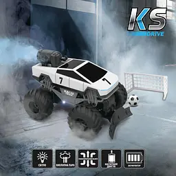 Автомобіль на радіокеруванні Spray Car Cyber ​​Ride KS Drive SL-6076RH вихлопна пара - мініатюра 9