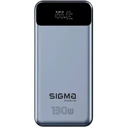 Power Bank Sigma X-power SI30A7QLX 30000mAh PD 130W silver UA