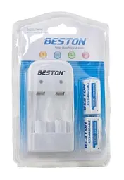 Зарядний пристрій BST-CD643 + 2 x CR123A White 2 x C/D незалежні канали (AAB1885) Beston teh0028624 - мініатюра 2