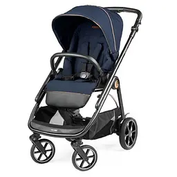 Коляска Peg-Perego Veloce Blue Shine, 2в1, синя (PACK-VEL2100000007) - мініатюра 2