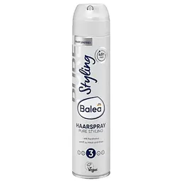 Лак для волосся Balea Pure Styling з чистою фіксацією та блиском, 300 мл