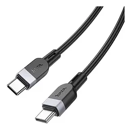 Кабель синхронізації Hoco X109 Silicone 60W/3A Type-C to Type-C 3m Black (35922_3605826) - мініатюра 6
