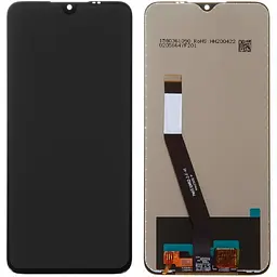 Дисплей Xiaomi Redmi 9 / Poco M2 / Redmi 9 Prime чорний, оригінал, сервісне пакування, Х-257