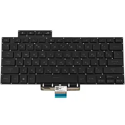 Клавіатура для ноутбука ASUS (GA503 series) rus чорний без фрейма подсветка клавиш