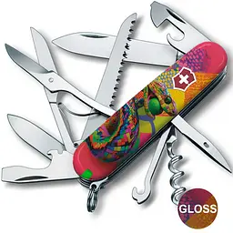Ніж Victorinox Huntsman Zodiac 91мм 15функ Змія-тенісист