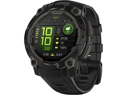 Смарт-годинник Garmin Instinct 3 45mm AMOLED Black with Black Band (010-02936-00)