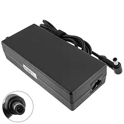 БП для ноутбука ASUS 20V 7.5A 150W 6.0x3.7мм-PIN чорний RECTANGULAR