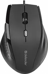 Мишка Defender Accura MM-362, 6кн., 1600 dpi, чорна