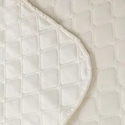 Покривало ТЕП Velour ромб круглий 210х150 см молочне (4-00515_22466) - мініатюра 3