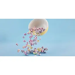 Сніданок сухий Aha Fruity Rings фруктові кільця 400 г (987473) - мініатюра 3
