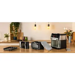 Мультипіч Tefal Easy Fry Silence XXL Smart Vision 1800 Вт чорна (EY876DE1) - мініатюра 12