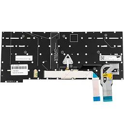 Клавіатура для ноутбука LENOVO (ThinkPad: T14s Gen 2) rus, black, без фрейму, підсвічування клавіш (ОРИГІНАЛ)