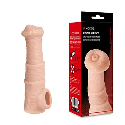 Насадка на член Kokos Cock Sleeve CS 011, M - мініатюра 3