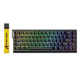 Клавіатура Attack Shark X68 HE RGB Black (AS-X68-HEMS-BK)