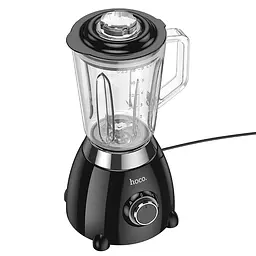 Блендер HOCO HE33 1.5L electric retro juicer blender (EU) Black (6942007638234) - мініатюра 3