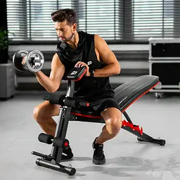 Лавка тренувальна Hop-Sport HS-1035 із партою Скотта - мініатюра 13