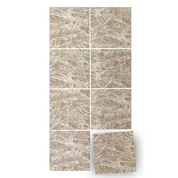 Декоративна плита ПВХ Sticker Wall SW-00001398 Кремовий мармур 1,22х2,44мх3мм - мініатюра 2