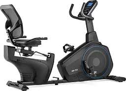 Горизонтальний велотренажер Gymtek XBR6000 електромагнітний синій - мініатюра 10