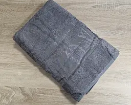 Набір турецьких бамбукових махрових рушників Zeron 3 штуки 70х140 Bamboo Grey - мініатюра 3