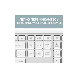 Комплект Logitech MK950 Bluetooth/Wireles UA Off-White (920-012491) - мініатюра 6