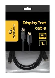 Кабель Cablexpert DisplayPort-DisplayPort V 1.0 1 м (CC-DP-1M) - мініатюра 3